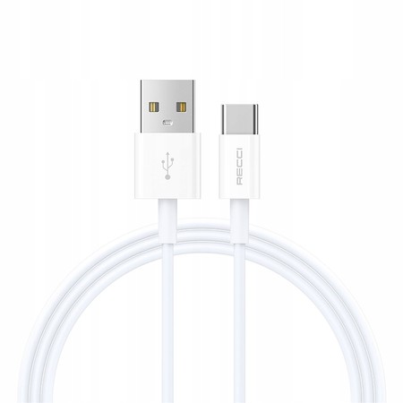 KABEL USB USB-C TYP-C PRZEWÓD QUCIK CHARGE 3A SZYBKIE ŁADOWANIE 100cm RECCI