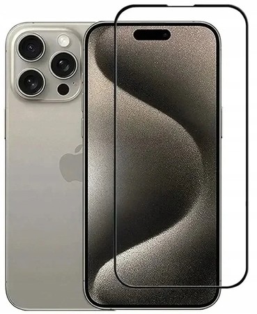 10 SZTUK SZYBKA do iPhone 16 PRO SZKŁO NA CAŁY EKRAN HD GLASS PEŁNA OCHRONA