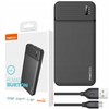 SZYBKI POWERBANK 10000MAH MOCNY SZYBKIE ŁADOWANIE 2,1A USB C + KABEL RECCI