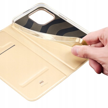 Skórzane Etui CASE z Klapką do iPhone 14 PRO MAX