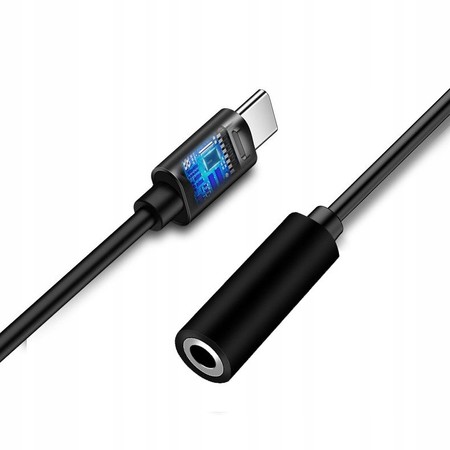 PRZEJŚCIÓWKA ADAPTER USB TYP C MINI JACK 3,5mm AUX