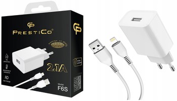 SZYBKA ŁADOWARKA DO APPLE iPHONE + KABEL LIGHTNING