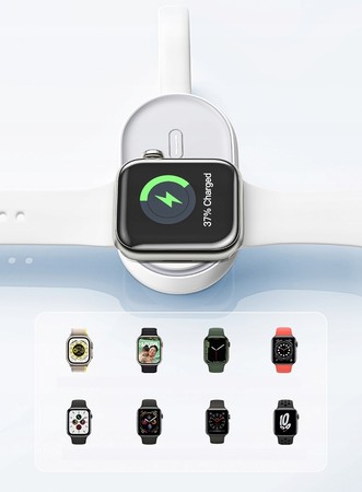 POJEMNY POWERBANK do WATCH 9 8 7 6 5 4 SE ULTRA 1 2 2,5W RECCI