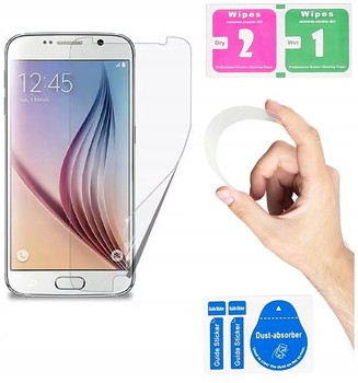 SZKŁO HYBRYDOWE FOLIA OCHRONNA do SAMSUNG GALAXY S6 EDGE OCHRONA EKRANU