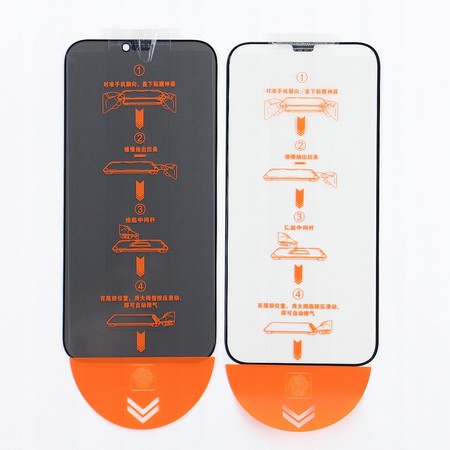SZKŁO PRYWATYZUJĄCE DO IPHONE X XS 11 PRO Z RAMKĄ DO MONTAŻU ŁATWY MONTAŻ