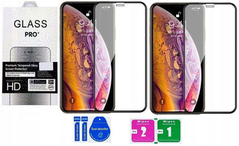2x SZKŁO 9H HARTOWANE PEŁNE DO iPHONE 16e