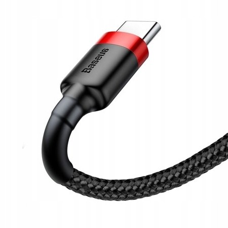 Baseus Wytrzymał Nylonowy Kabel USB-C Typ C 2m