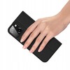 Dux Skóra Skórzane Etui Case z Klapką do iPhone 14