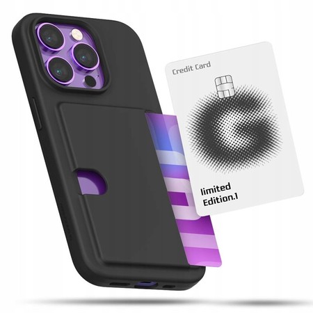 ETUI Z WEJŚCIEM NA KARTE KARTY CASE MERCURY OBUDOWA DO iPHONE 15 PRO