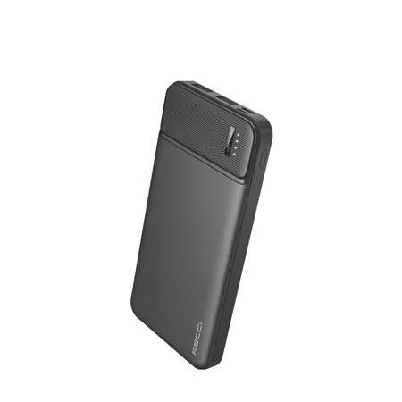 SZYBKI POWERBANK 10000MAH MOCNY SZYBKIE ŁADOWANIE 2,1A USB C + KABEL RECCI