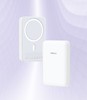 SZYBKI POWERBANK DO MAGSAFE MAGNETYCZNY BEZPRZEWODOWY 10000MAH PD 20W RECCI