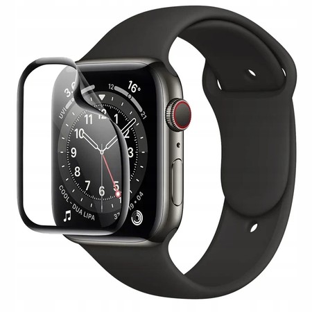 SZKŁO HYBRYDOWE CERAMICZNA FOLIA DO APPLE WATCH 9 8 7 45 MM ZESTAW