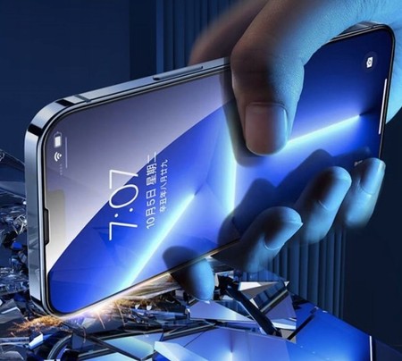 SZKŁO HARTOWANE PEŁNE DO IPHONE 13 MINI NA CAŁY EKRAN RECCI