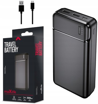 PowerBank 20000mAh USB MICRO USB TYP-C FAST 12W