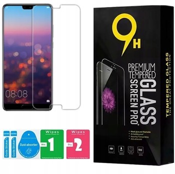 SZKŁO HARTOWANE do HUAWEI P20 OCHRONA EKRANU 9H ZESTAW