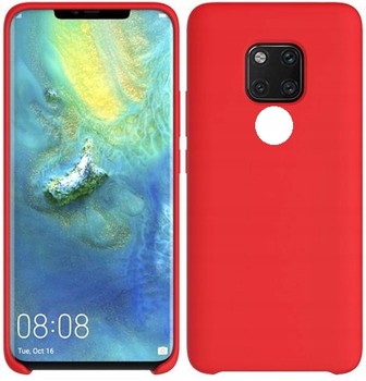 ETUI z MIKROFIBRĄ OBUDOWA DO HUAWEI MATE 20 SILIKONOWA