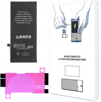 BATERIA DO iPHONE XR POJEMNOŚĆ 2942 mAh ŚWIEŻA KOMPLET