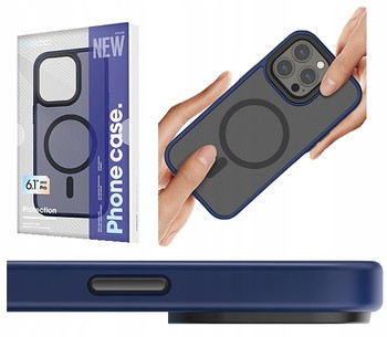MATOWE MAGNETYCZNE ETUI do iPhone 14 PRO OBUDOWA MAGCASE MATT CASE RECCI