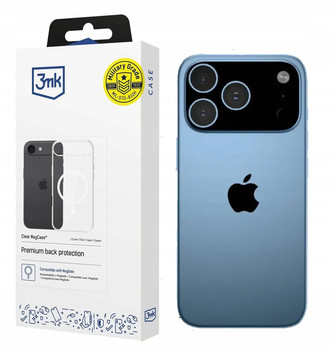 ETUI CASE OBUDOWA 3mk DLA iPhone 17 PRO MAGCASE bezbarwny