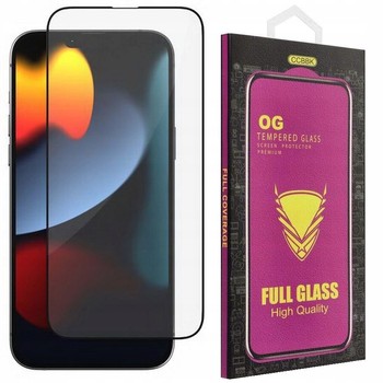 SZKŁO HARTOWANE do iPhone 13 PRO MAX NA CAŁY EKRAN PEŁNE PREMIUM OG OCHRONA