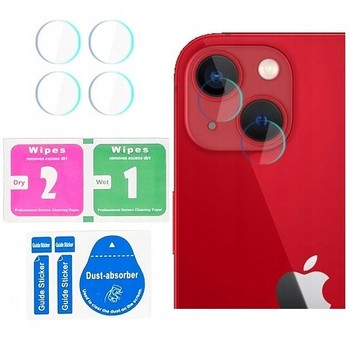 4X HYBRYDOWE SZKŁO FOLIA NA APARAT KAMERĘ DO IPHONE 14 14 PLUS 15 15 PLUS