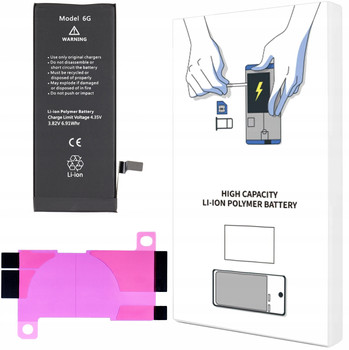 BATERIA DO iPHONE 6 POJEMNOŚĆ 1810 mAh ŚWIEŻA KOMPLET