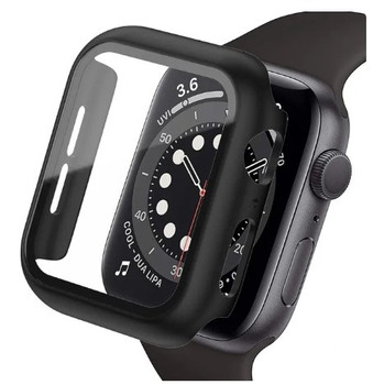 2w1 ETUI CASE DO APPLE WATCH 10 42MM PEŁNA OCHRONA 360 CZARNE
