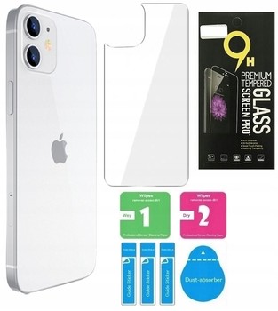SZKŁO 9H OCHRONA NA TYŁ PLECY DO iPHONE 14 PLUS