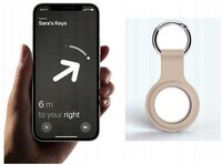 Silikonowe Etui Case Brelok Kluczy do Apple AirTag