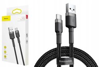 Baseus Wytrzymał Nylonowy Kabel USB-C Typ C Fast