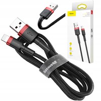 KABEL PRZEWÓD DO LIGHTNING APPLE IPHONE X XS MAX 11 12 13 14 PRO 2M MOCNY