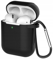 Etui Silikonowe do AirPods 1 2 Apple z Hakiem