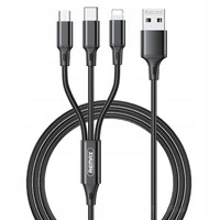 SZYBKI KABEL 3w1 LIGHTNING / MICRO USB / TYP-C