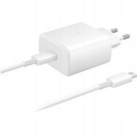 ORYGINALNA ŁADOWARKA SIECIOWA SAMSUNG 45W 5A PD USB-C + KABEL TYP C SZYBKA