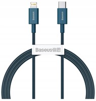 SZYBKI Baseus Kabel USB C Lightning 1m do iPhone