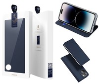CASE SKÓRZANE ETUI Z KLAPKĄ do iPhone 15