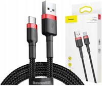 Baseus Kabel Przewód 0,5M USB-C TYP-C 3.0 3A USB C
