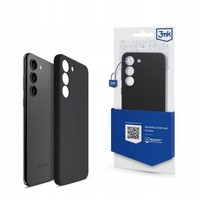 3MK ETUI OBUDOWA DO SAMSUNG GALAXY S23+ PLUS SILIKON CASE Z MIKROFIBRĄ