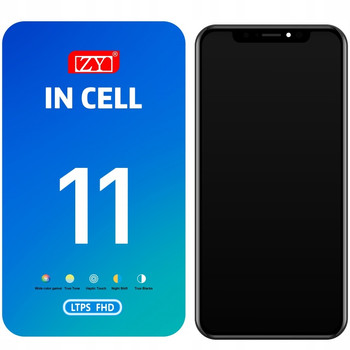 WYŚWIETLACZ EKRAN LCD DO IPHONE 11 INCELL ZY + USZCZELKA EKRANU