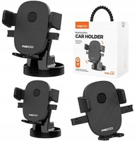 MOCNY UCHWYT SAMOCHODOWY NA TELEFON NA KOKPIT DO DESKI RECCI