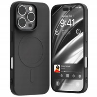 ETUI MERCURY SILIKON CASE DO iPHONE 16 PRO DO MAG SAFE Z MIKROFIBRĄ