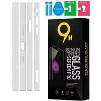 FOLIA NA BOKI do iPhone 13 PRO OCHRONA NA RAMKI KORPUS KRAWĘDZIE ZESTAW