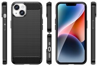Case Etui Obudowa Karbon CARBON do iPhone 14 PLUS