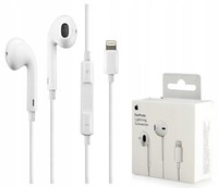ORYGINALNE SŁUCHAWKI APPLE EARPODS 3,5mm DO IPHONE ZE ZŁĄCZEM LIGHTNING