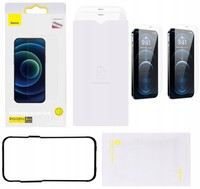 2x SZKŁO HARTOWANE BASEUS do iPhone 12 / 12 Pro