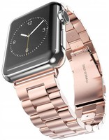 PASEK BRANSOLETA DO APPLE WATCH 3 4 5 6 7 SE STAL