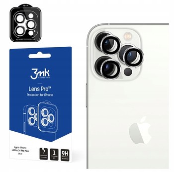 3MK SZKŁO NA APARAT PEŁNE DO iPHONE 14 PRO / MAX
