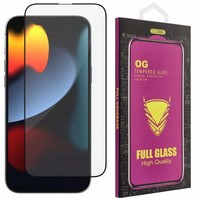 SZKŁO HARTOWANE do iPhone 13 PRO MAX NA CAŁY EKRAN PEŁNE PREMIUM OG OCHRONA