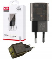 SZYBKA ŁADOWARKA SIECIOWA USB-C USB 30W PD QC 3.0