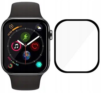 SZKŁO HYBRYDOWE CERAMICZNA FOLIA DO APPLE WATCH 9 8 7 41 MM ZESTAW